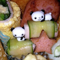 maーーーーチャン's cooksnap of when they made ハム１枚で、お弁当のおかず.