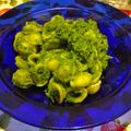 sakanayuka's cooksnap of when they made 本場　ブロッコリーのオレッキエッティ.