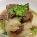 のりもも太郎's cooksnap of when they made 牛すじとかぶの煮もの.