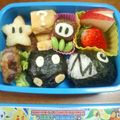 優真翔湧's cooksnap of when they made ～ボムヘイ～マリオキャラ弁.