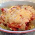 yume2255's cooksnap of when they made キムチーズon豆腐グラタン.