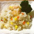 syanimo's cooksnap of when they made 白だしで簡単☆エビピラフ☆.