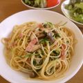 まさはるまま's cooksnap of when they made ＊簡単和風パスタ＊.