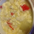Kiyooyoo's cooksnap of when they made 豆腐のカニカマ卵餡かけ.