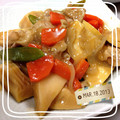 ＊＊＊‥4's cooksnap of when they made 筍と豚肉の煮物.