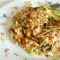 みーんなーんみーん's cooksnap of when they made 水菜と小えびの梅チャーハン.