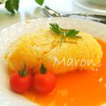 マロン８２８'s cooksnap of when they made オムライス　1日分の野菜ジュースを使って.