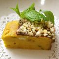 （‾﹃‾）も's cooksnap of when they made 簡単！さつま芋と南瓜のお洒落なケーキ.