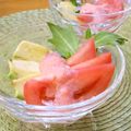 taruママ's cooksnap of when they made アボカドとトマトのタラコソース.