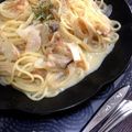 ★こびと★'s cooksnap of when they made 1人ランチにも♪和風クリーム？！パスタ.
