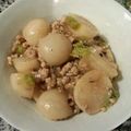 ゆきえなお's cooksnap of when they made カブのそぼろあん.