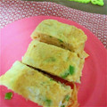 ちろとみ's cooksnap of when they made しらすとネギの卵焼き☆.