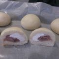 HayaKaKa's cooksnap of when they made 金時豆と生クリームのパン.