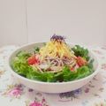 おおたえみ's cooksnap of when they made ★わさびがきいてる☆そばサラダ　*Ym*.