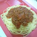 梅ごましお's cooksnap of when they made ♪コトコト煮込むだけで濃厚ミートソース♪.