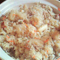 たんたん　's cooksnap of when they made 土鍋でご飯♪中華風炊き込みご飯.