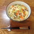 とだまま's cooksnap of when they made 風邪の時！簡単野菜たっぷりスープうどん☻.