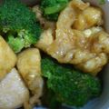 かばがらす's cooksnap of when they made ブロッコリーと鳥肉の辛し炒め.