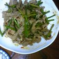amjkao's cooksnap of when they made 豚肉&にんにくの芽DEスタミナピリ辛炒め.