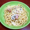 あいこす♡花嫁修業中's cooksnap of when they made 絶対失敗しない！簡単本格カルボナーラ♡♡.