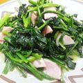 ひろだいしーず's cooksnap of when they made 簡単！ほうれん草のガーリックソテー♡.