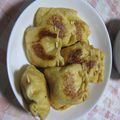 あたぴょん's cooksnap of when they made チーズとネギの巾着焼き.
