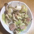 たまごタルト♪'s cooksnap of when they made 青梗菜とスパムの野菜炒め.