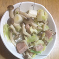 たまごタルト♪'s cooksnap of when they made 青梗菜とスパムの野菜炒め.