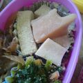 なっちゃん＊♪'s cooksnap of when they made たけのこと高野豆腐の煮物.