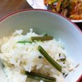 雪だるまんじゅう's cooksnap of when they made 超簡単！炊飯器で山菜おこわ.