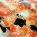 ミニラみるぺん's cooksnap of when they made お刺身鮭の押し寿司.