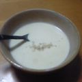 まっきんきん's cooksnap of when they made 豆乳ゴマスープ。簡単で温まるよっ。.