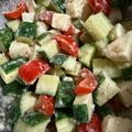 hawaiisuki's cooksnap of when they made モッツァレラ＆トマトきゅうりのカプレーゼ.