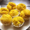 ぽむぽむまりん's cooksnap of when they made ふわほわ♡　カボチャの蒸しパンケーキ♪.