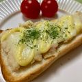 ビートルズ食堂's cooksnap of when they made 食物繊維たっぷりのおからトースト.