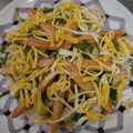 た☆つ's cooksnap of when they made ちらし寿司〜カニカマと鮭で簡単おもてなし.