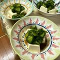 月✳Iris's cooksnap of when they made 3分で副菜＊塩もみ胡瓜の冷奴.