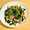 にきけん's cooksnap of when they made ほうれん草＊ベーコン＊卵のバターソテー.