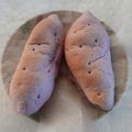 nyapple's cooksnap of when they made コグマパン(さつま芋パン).