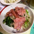 こきんちゃん✋'s cooksnap of when they made 薄味😋えのきとほうれん草ベーコン炒め.