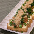 Dellaたん's cooksnap of when they made 絹厚揚げのなめたけのせ～♪.