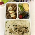 さくらんぼくんのママ's cooksnap of when they made ハロウィン☆キャラ弁ミイラウィンナー.