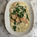 ナピト's cooksnap of when they made エビと豆腐・オクラのとろとろ煮♪.