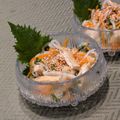 Dellaたん's cooksnap of when they made うちの味☆大葉香る♪大根と油揚げのサラダ.