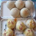 おちまるちゃん's cooksnap of when they made 超簡単！ベーキングパウダーでパン作り.