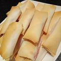 Nöööla♡'s cooksnap of when they made お弁当に♪チーズ＆ウインナー春巻き.