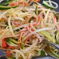 anemonenan's cooksnap of when they made 5分de胡瓜&カニかま☆モヤシ胡麻サラダ.
