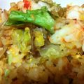 sakurask's cooksnap of when they made 簡単時短 えびレタスチャーハン.