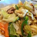 sakurask's cooksnap of when they made 焼きそばの　変わり野菜あんかけ.