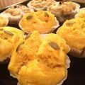 天ちゃん（＾＿＾）'s cooksnap of when they made ❤ずっとふわふわ蒸しパン❤カボチャ饅頭編.